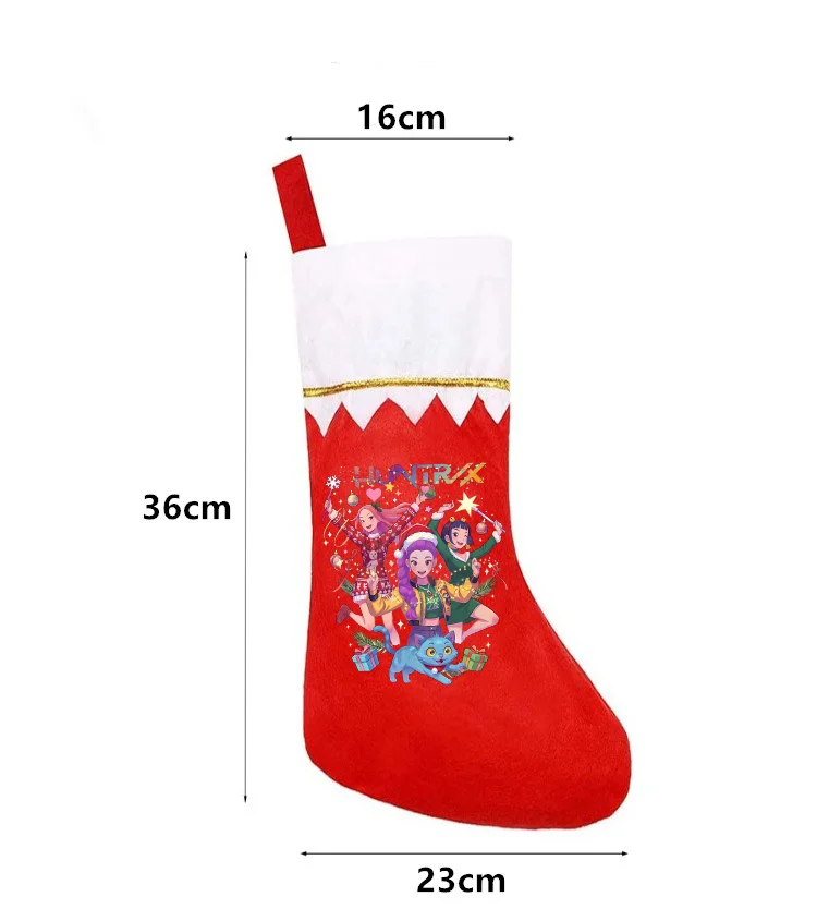 KPop شيطان الصيادين عيد الميلاد جورب لطيف الكبار الجوارب الكرتون طباعة جوارب عيد الميلاد اكسسوارات عطلة حزب تزيين لوازم هدية #2