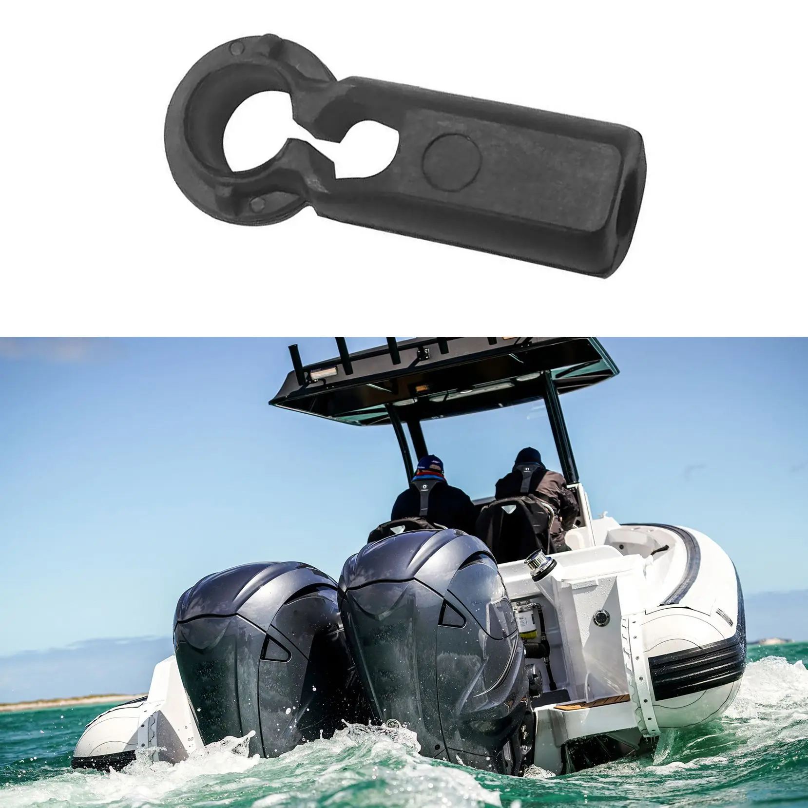 

ABTU-662-41237 Нейлоновое соединение для подвесного мотора 662-41237-01, двигатели от 6 до 300 л.с.