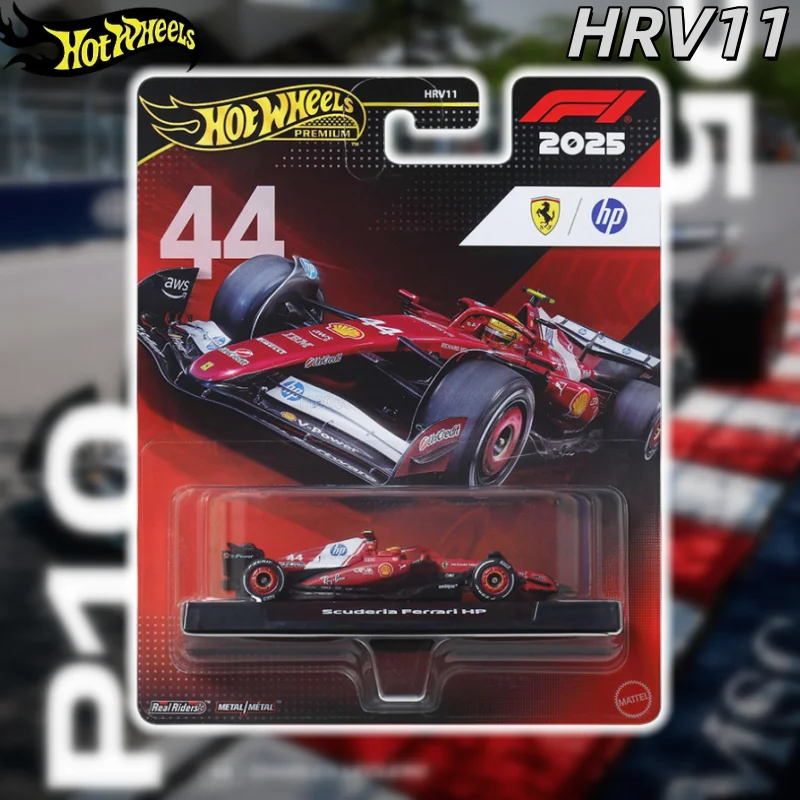 Nuevo Surtido Premium de Hot Wheels Fórmula 1 2026, Serie HRV11-L, Autos de Carreras F1, Escala 1:64, Colección de Modelos de Autos Fundidos a Presión