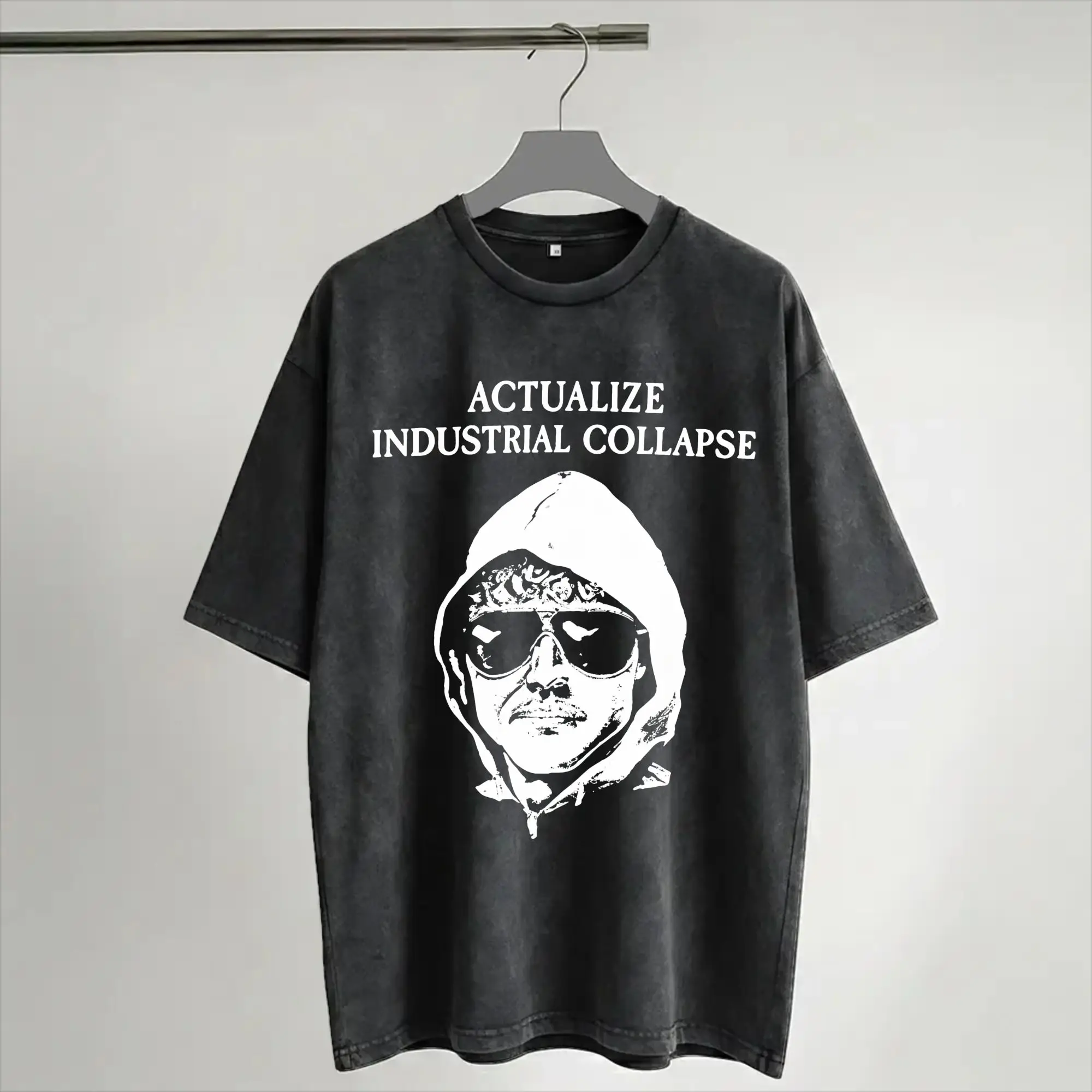 Graphic Printed The Unabomber Told Ya Ted Kaczynski  Washed T Shirt Accessories Harajuku T-Shirts  for Men Women Tee Shirt