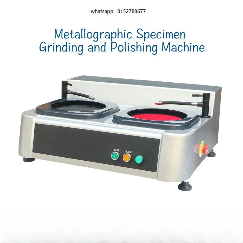 Specimen Grinding and Polishing Machine | Double Disc Grinder Polisher