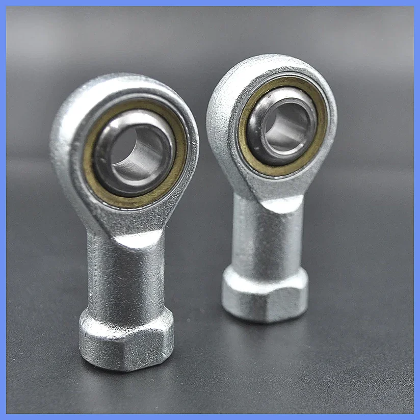 2Pcs Rod End Bearing 5-12mm M5-M12 SA SI T/K Ball Joint, Left Right Thread Self-Lubricating Spherical Bearing for RC Car Link