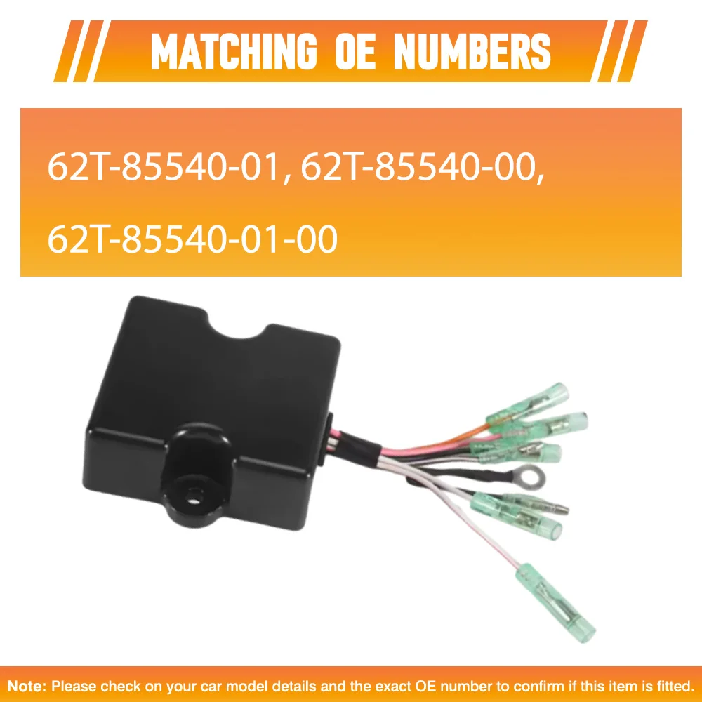 For Yamaha WaveRaider WaveRunner PWC XL SJ XL700 SUPER SUPERJET CDI Ignitor Module 62T-85540-01 62T-85540-00 62T-85540-01-00