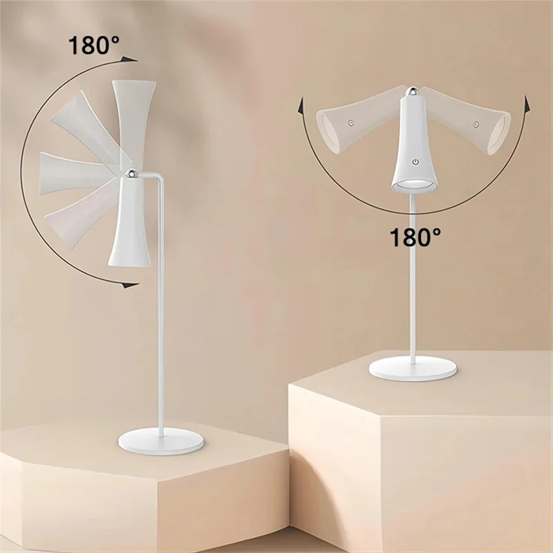 

AC23-Reading And Studying Eye Protection Night Light Rechargeable Touch Desk Lamp 3 Modes Adjustable Soft Light Bedroom Lamp