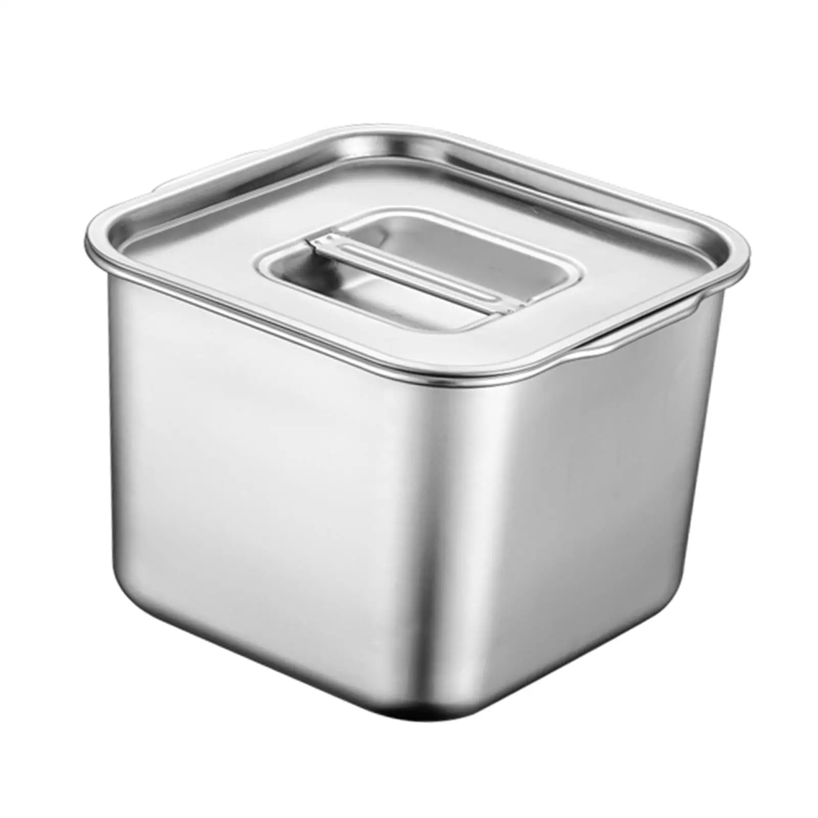 Panci makanan Stainless Steel, panci makanan pegangan ganda untuk luar ruangan Hotel restoran