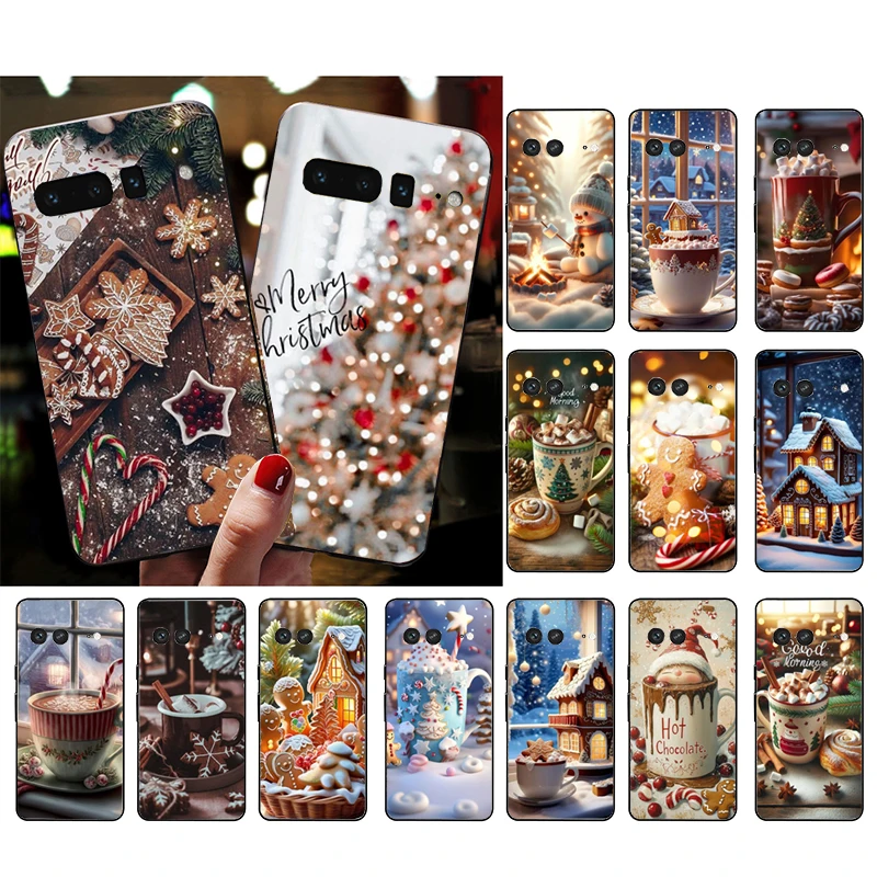 

Christmas Aesthetic Phone Case For Google Pixel 9 Pro XL 8 7 6 Pro Pixel 8A 7A 6A 4A 3A 3XL Pixel 8 7 6 5 4