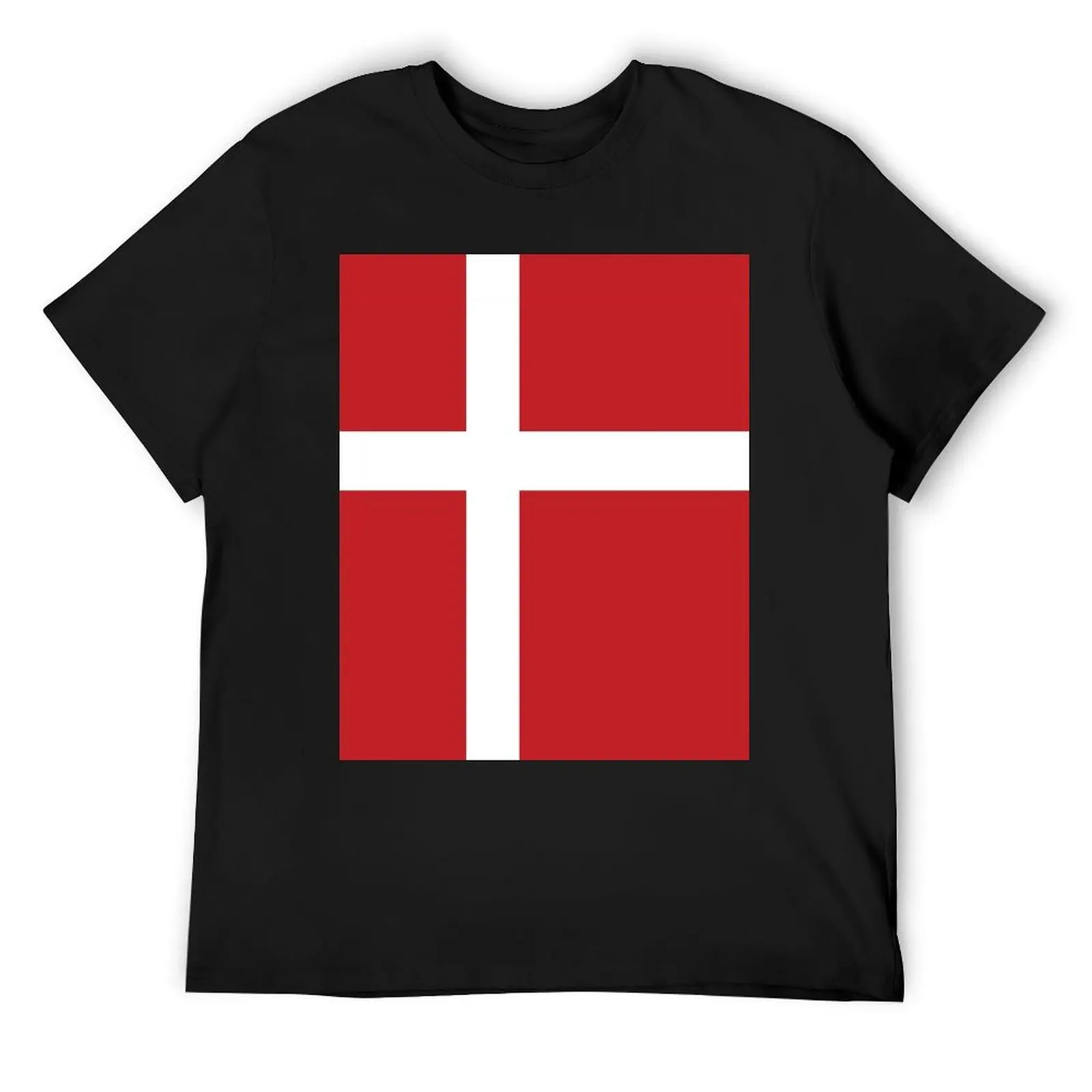 

Danish Flag T-Shirt Louboutins plus sizes vintage Man t-shirt Men's t-shirts