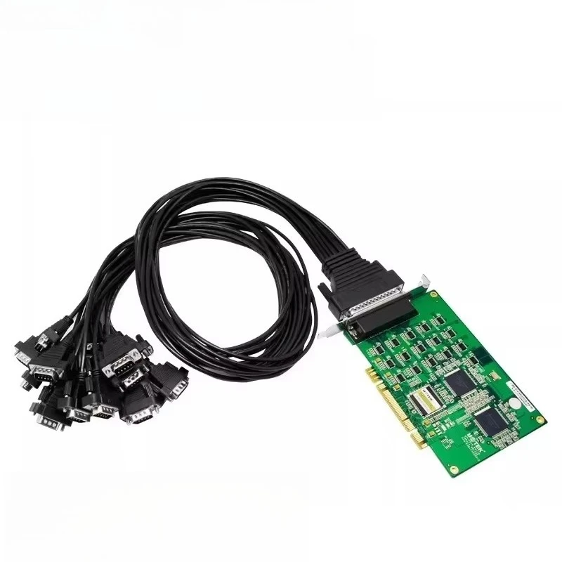 Industrial PCIe to 16-Port RS232 Serial Card, DB9 COM Port Expansion Adapter