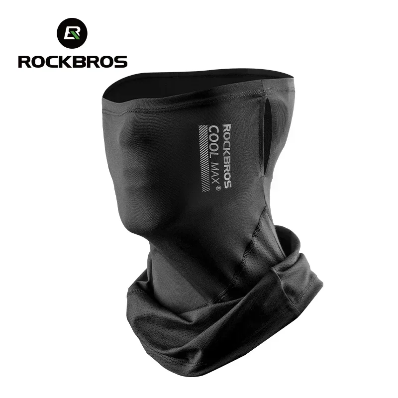 

ROCKBROS Summer Cool Mask Cycling Face Mask UV Sun Protection Silk Bike Headwear Breathable Outdoor Fishing Face Cover Bandana