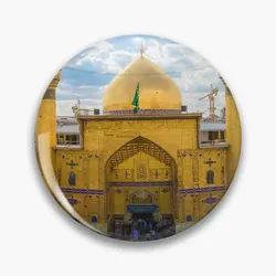 Imam Ali Najaf Ashura Muharram Shia Soft Button Pin Clothes Collar Metal Cartoon Decor Women Badge Cute Lapel Pin Jewelry Funny