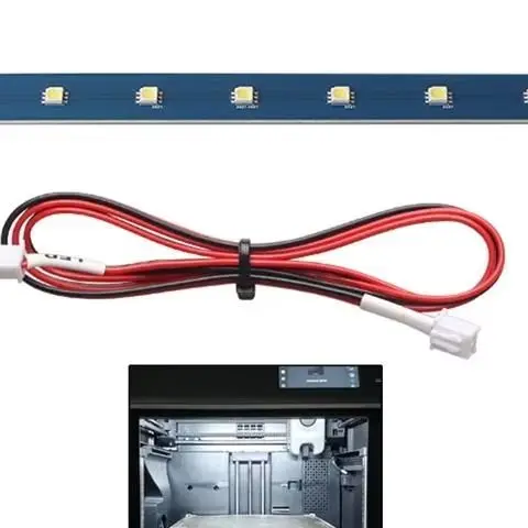 Voor FLASHFORGE Adventurer 5M AD5M Licht Strip Super Heldere Led 24V Lichtbalk Voor AD5M 5MPRO 3D printers Accessoires