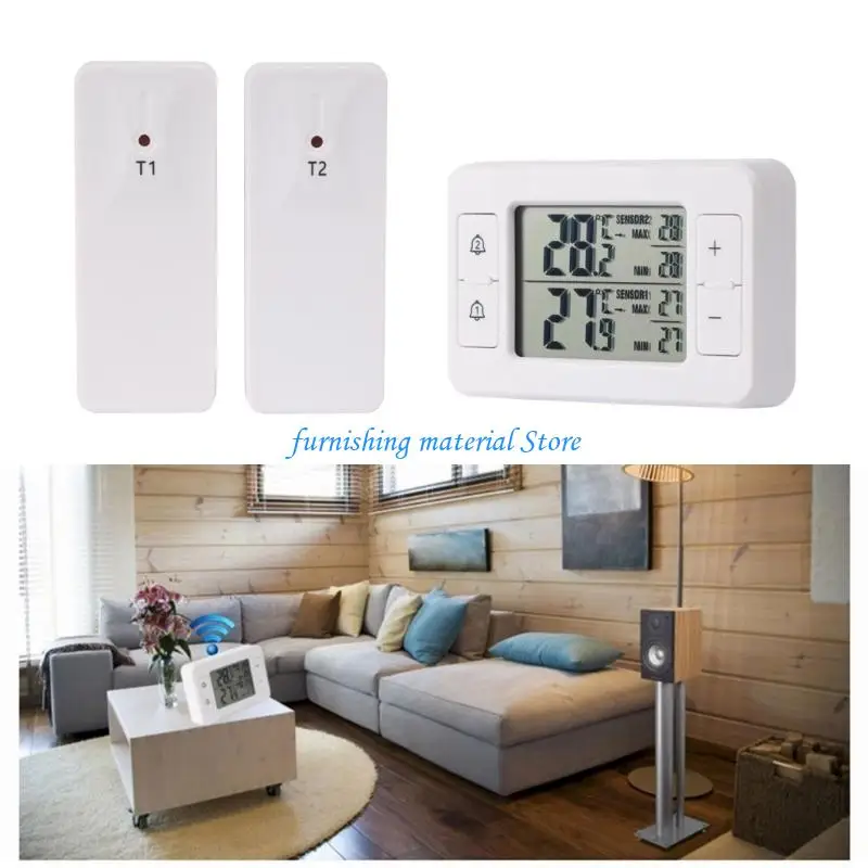 

Y5GD Clear Display Electronic Thermometers with Warning Function for Food Preservation