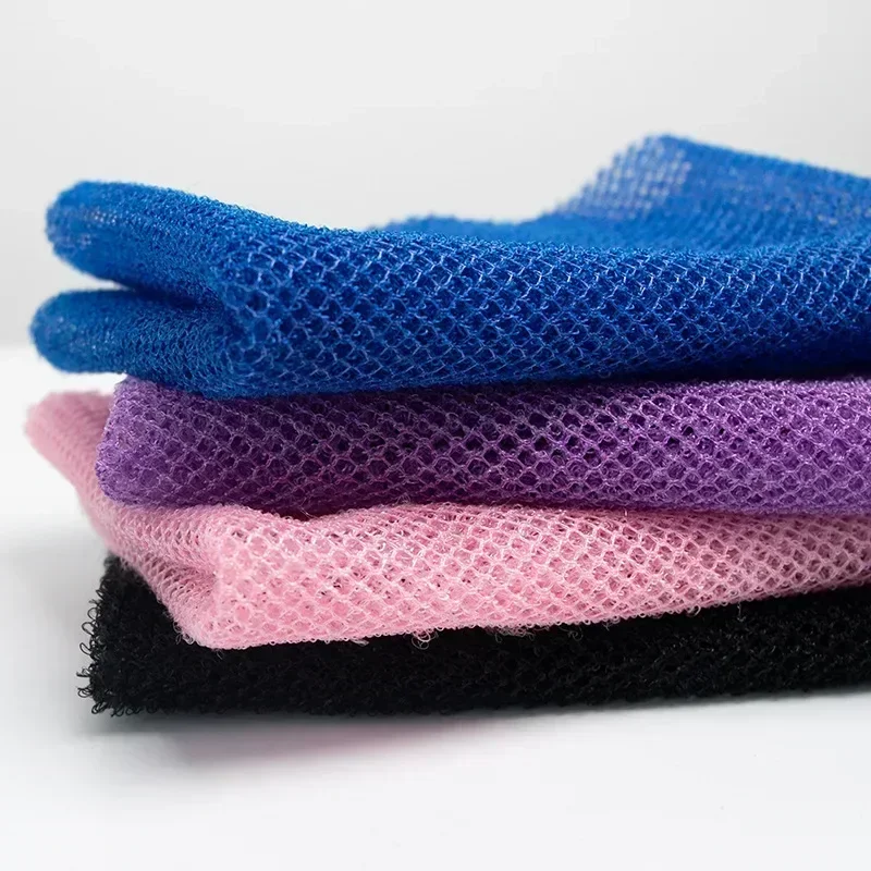 

African Net Long Bath Body Exfoliating Long Net Shower Body Scrub Back Scrubber Skin Smoother Beauty Skin Bath Wash