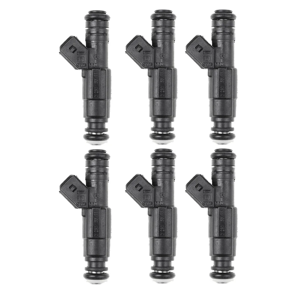 6PCS New 650Cc Fuel Injectors for -BMW E36 E46 M50 M52 S50 M3 TURBO 60Lb 62Lb 65Lb EV1