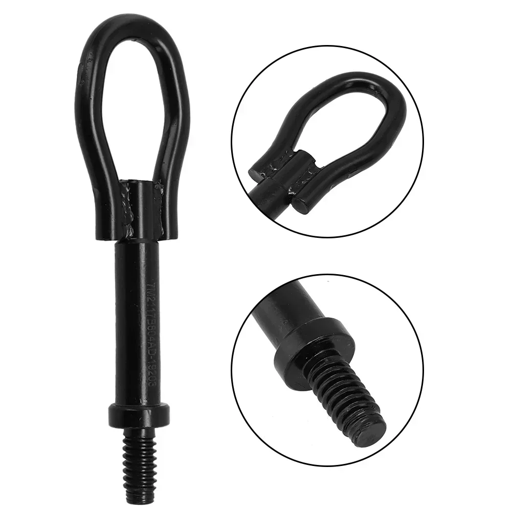 Practical New Towing Eye Hook Car Eye Hook Black Direct Fit 6M21-17B804-AD Direct Replacement Easy Installation