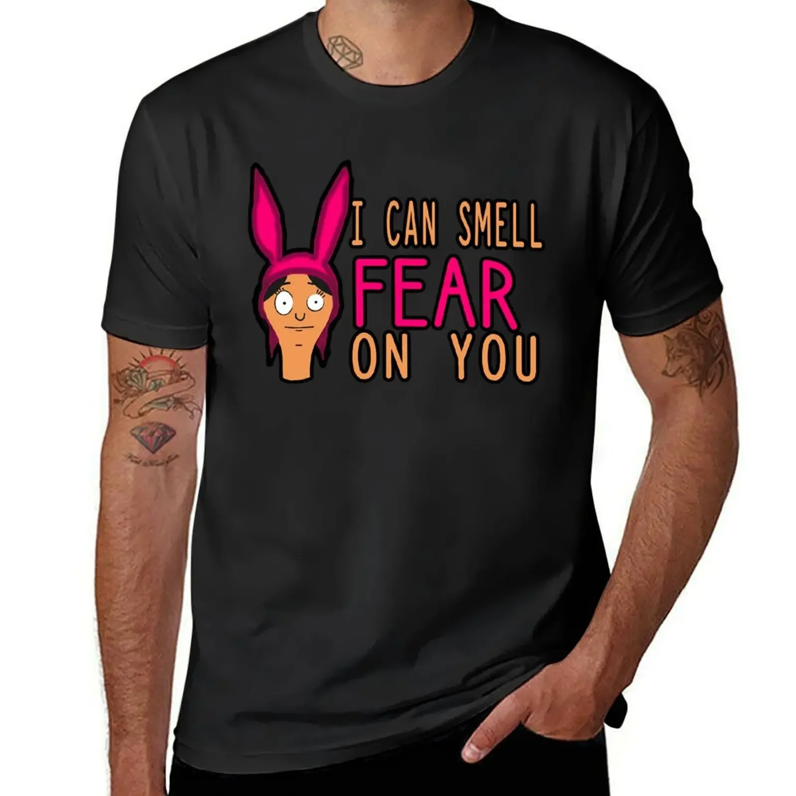 I Can Smell Fear On You T-Shirt baggy shirts quick drying t shirt for men