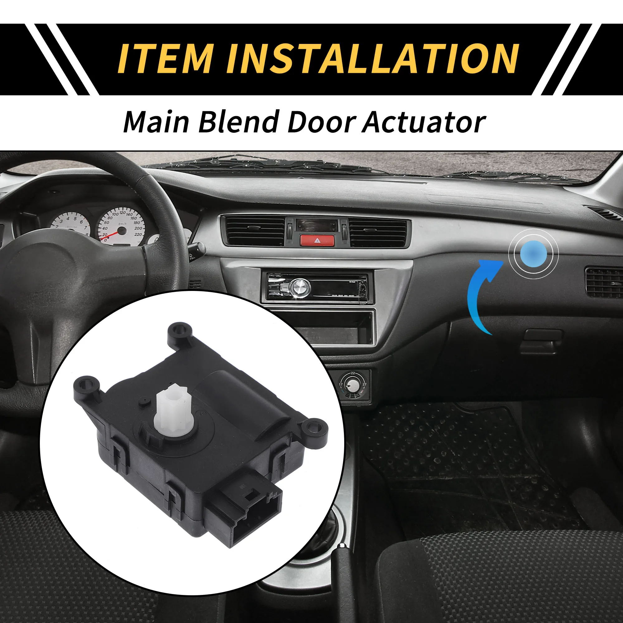 

UXCELL HVAC Воздушная смесь нагревателя привода двери для Ford F-250 Super Duty 11-16 No 604280