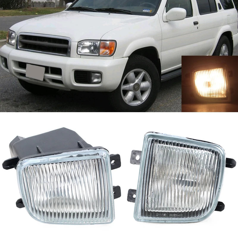 

Передняя противотуманная фара для Nissan Pathfinder 1999-2004 светильник туманная фара дальнего света, передсветильник Противотуманные фары 26155-2W125 26150-2W125