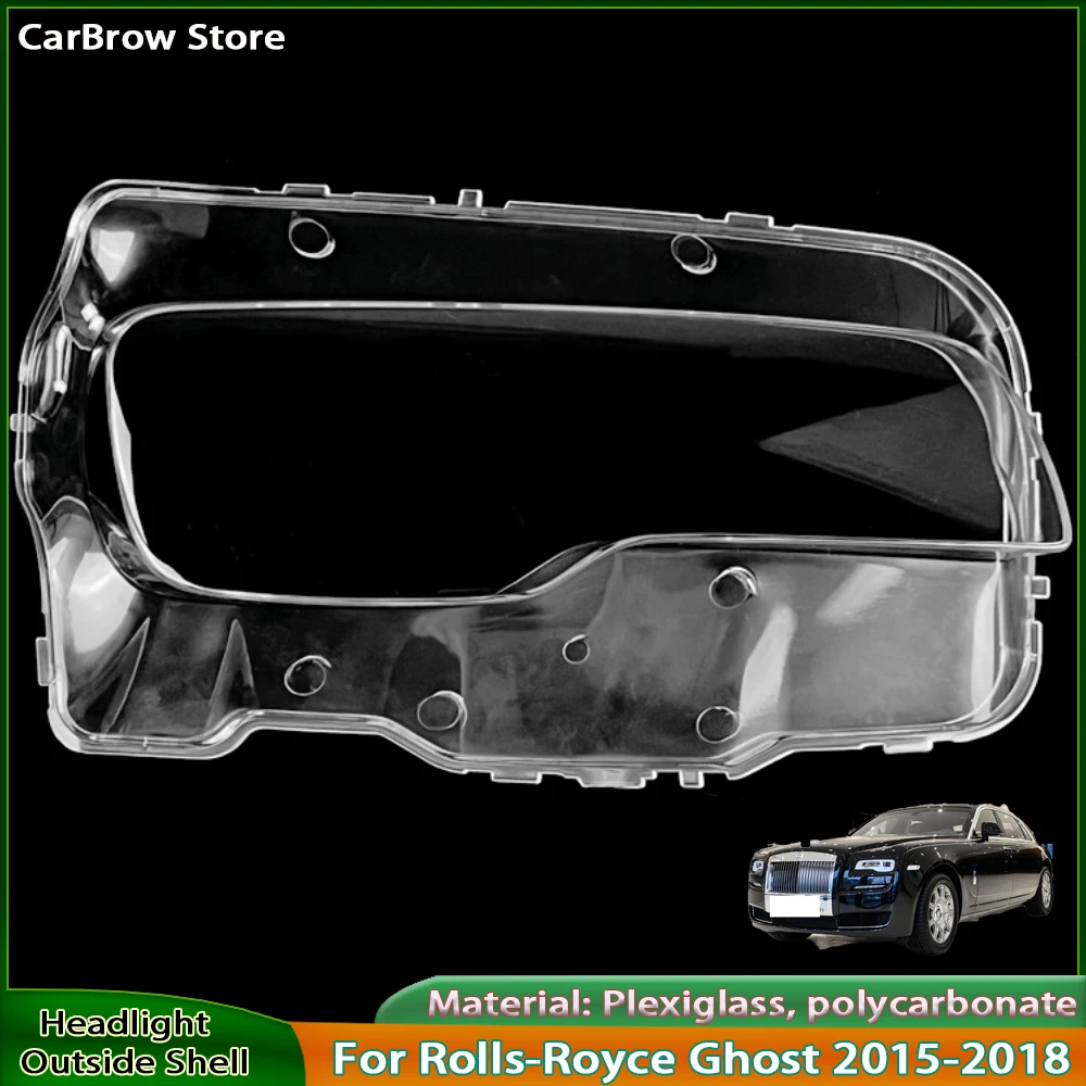 

Headlamp Shell Glass Auto Replacement Parts For Rolls-Royce Ghost 2015 2016 2017 2018 Front Headlight Cover Shade Lampshade Lens