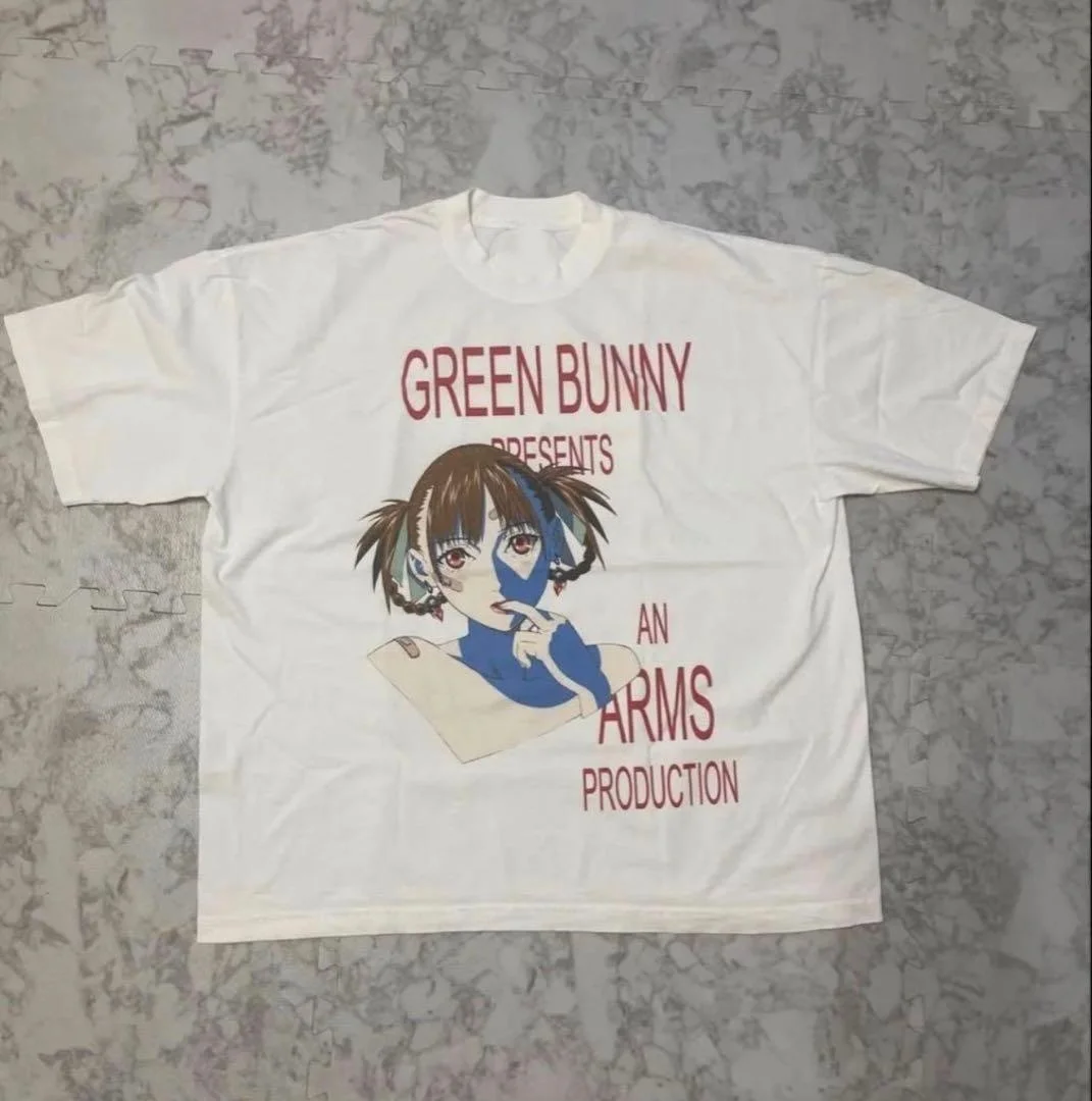 Yasuomi Umetsu A Kite Sawa Anime Y2K  Graphic T-Shirt Cotton Men Women Streetwear Tee