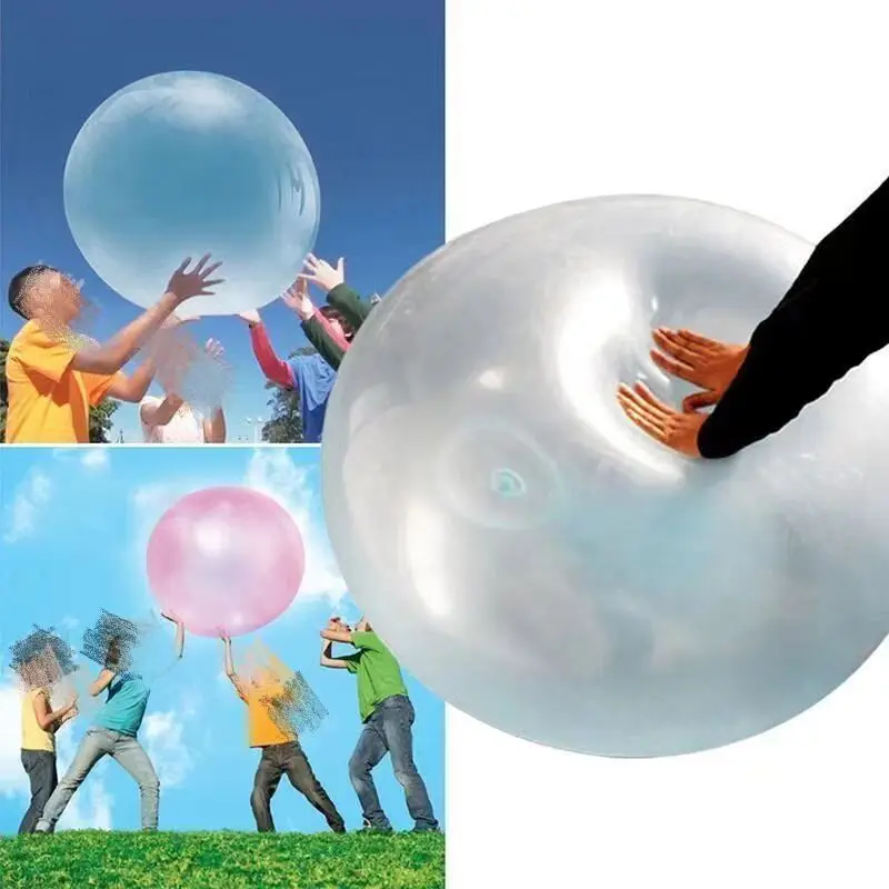 Children\'s Outdoor Water Bubble Ball Toy Game Fun Party Baby Shower Water Bubble Ball Toy Gift Beach Water Party