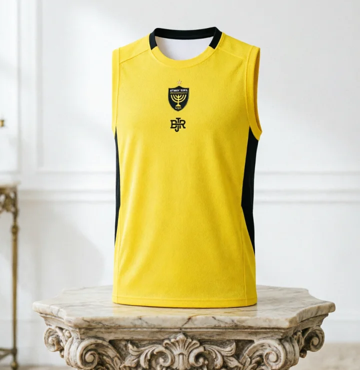 Beitar Jerusalem Sleeveless Training Waistcoat Vest 2026 Summer New Breathable Quick Drying Sweatshirt Singlet Family Clothing