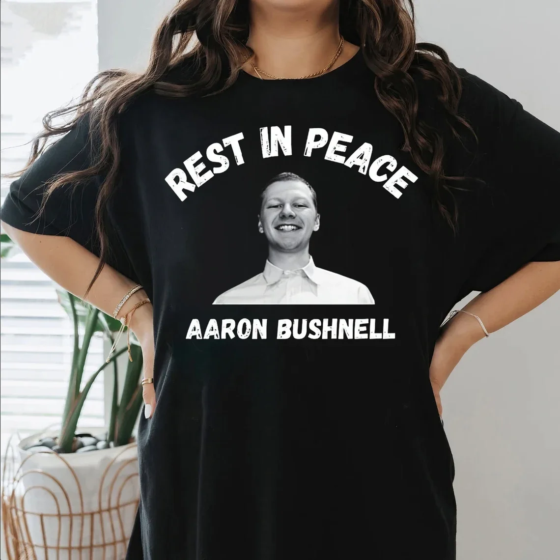 Rip Aaron Bushnell Free Shirt, Support T-Shirt, Freedom Shirt Tee