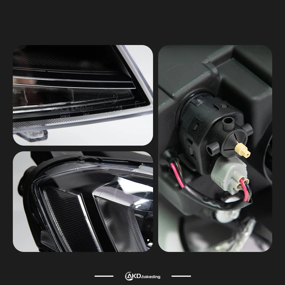 Reflektor do VW Golf 7 MK7 2013-2017 Samochód автомобильные товары LED DRL Hella 5 Xenon Lens Hid H7 Golf 7.5 R LINE Akcesoria samochodowe — zdjęcie 6