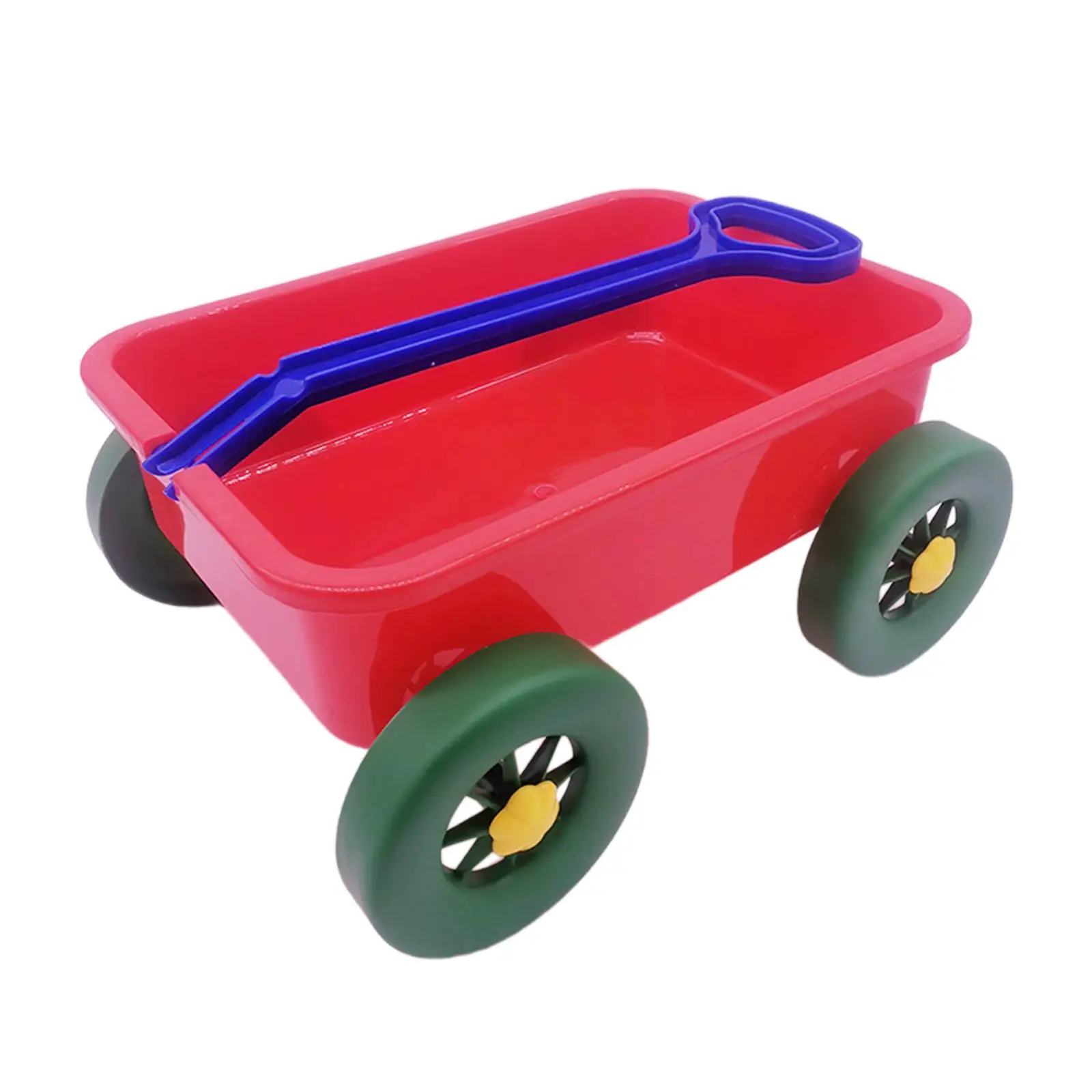 لعبة عربة التظاهر للأنشطة الشاطئية، لعبة سحب السيارة للأماكن الداخلية على شاطئ البحر باللون الأصفر