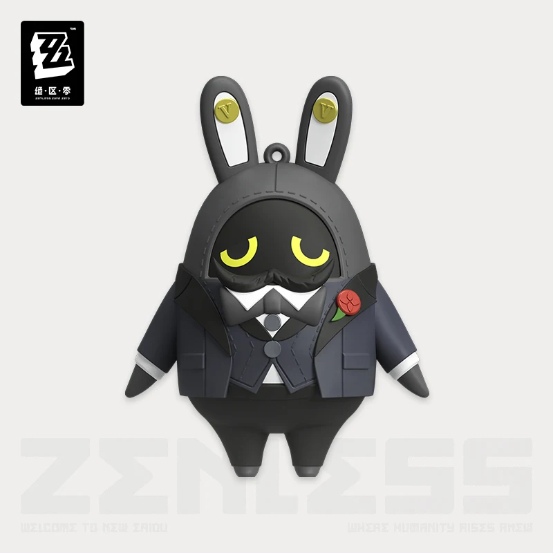 정품 Zenless Zone Zero Bangboo Standee 시리즈 V1 블라인드 박스 Bangboo 모델 펜던트 키 체인 Zzz 미스터리 박스 장식 장난감 선물