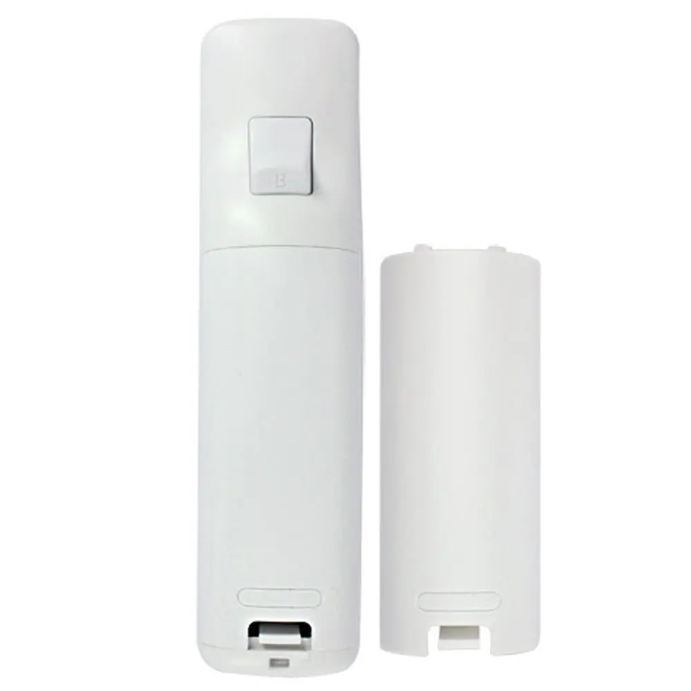 غطاء باب خلفي بديل باللونين الأبيض والأسود لجهاز تحكم عن بعد نينتندو وي