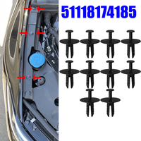 10PCS 51118174185 Car Bumper Fender Liner Wheel Arch Door Sill Clip For BMW E46 E93 E38 E65 E66 F07 F10 F11 X3 E83 Z3 E36 Z4 NEW
