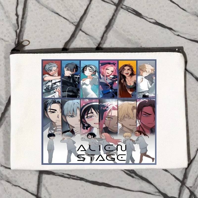 Bolsa de Lona con Cierre para Cosméticos, Perfume, Lápiz Labial, Cartera, Regalo para Tejer