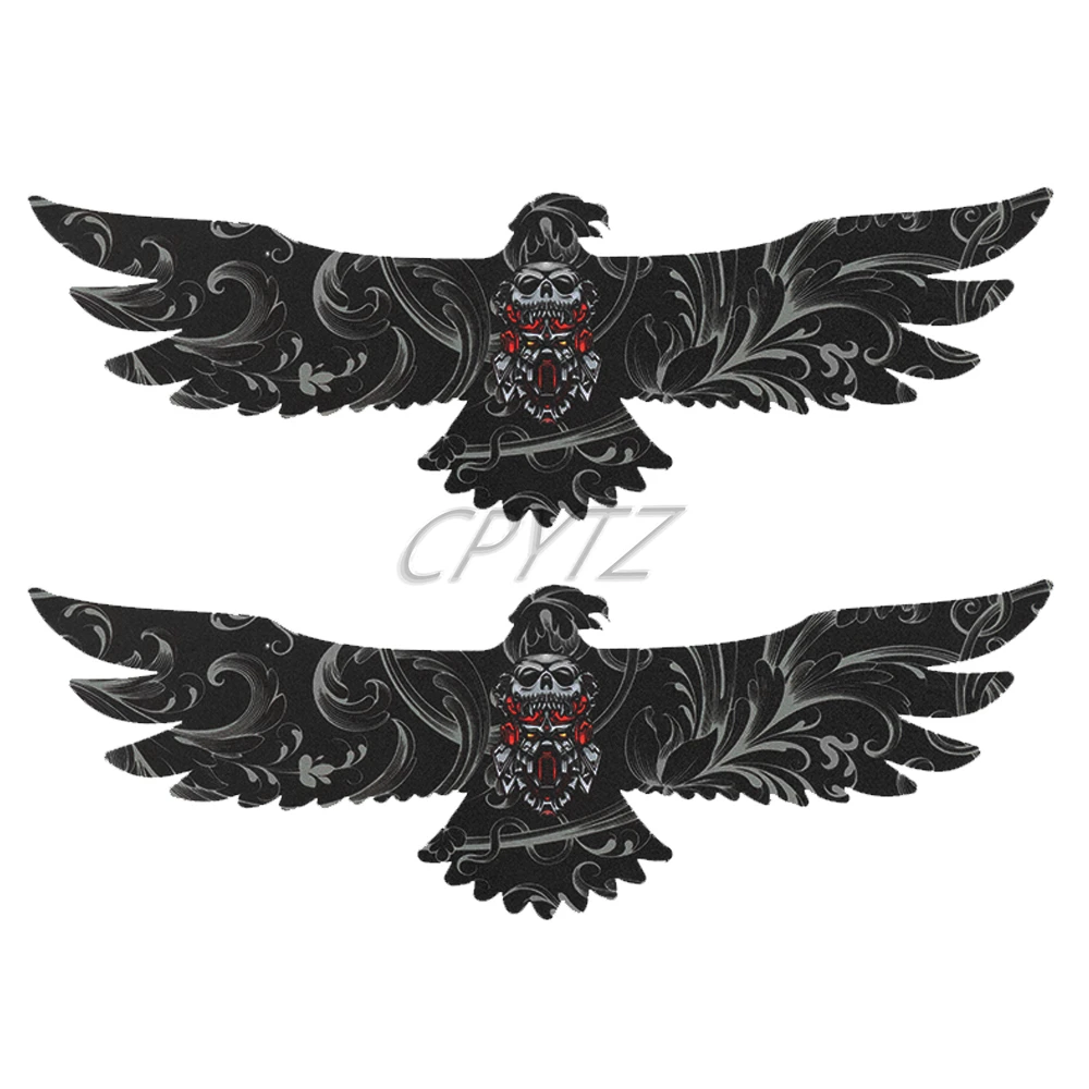 Motorcycle Eagle Hawk Skull Tank Decal Helmet Stickers Fairing Cover Stickers Fit for Harley Sportster XL883 XL1200 Softail Dyna