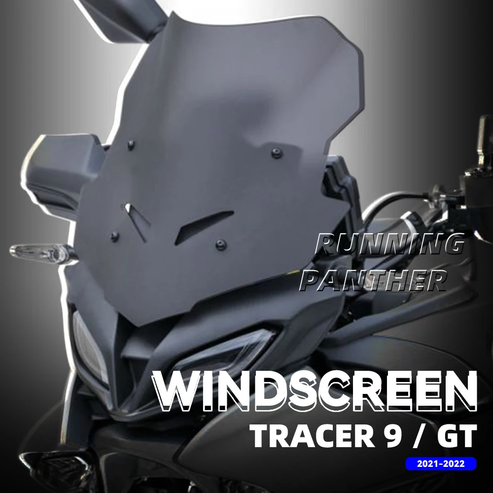 

Аксессуары для мотоцикла, подходят для YAMAHA TRACER9 TRACER 9 GT 2021 2022, ветрозащитный экран на лобовое стекло, защита от ветра