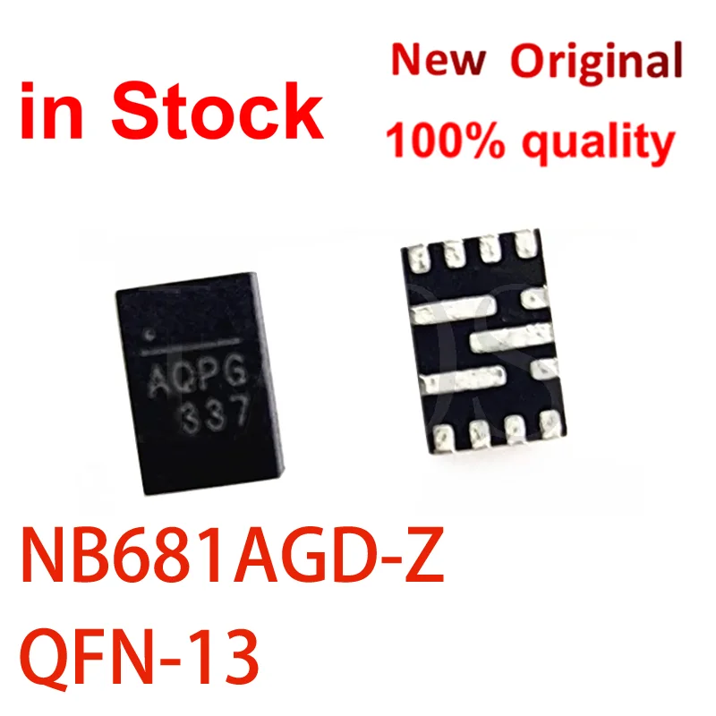 (5 piece)100% New NB681AGD-Z NB681AGD AQPG AQP* AQ** QFN-13 smd ic chip