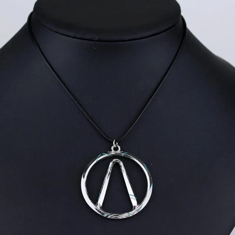 Game Jewelry Cosplay ATLAS Necklace Dahl Mordecai Lilith Roland Brick Claptrap Round Geometric Silver Color Wholesale