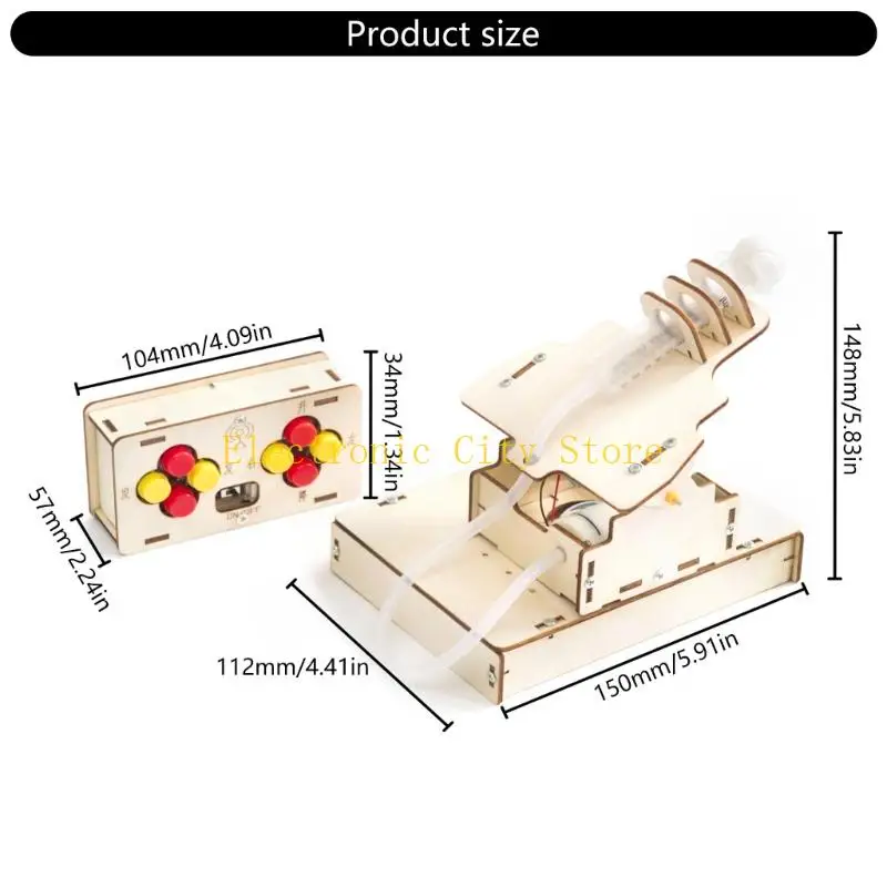 Remote Control Turret Models Kits Science Experiment Kits STEM KIDS Science Toy Hu8d