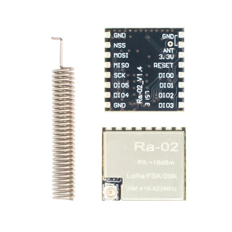 Super Sale Ra-02 Module SX1278 LoRa Wireless RF Data Transmission Module SPI Interface 433MHz Most Distant 10KM for Arduino