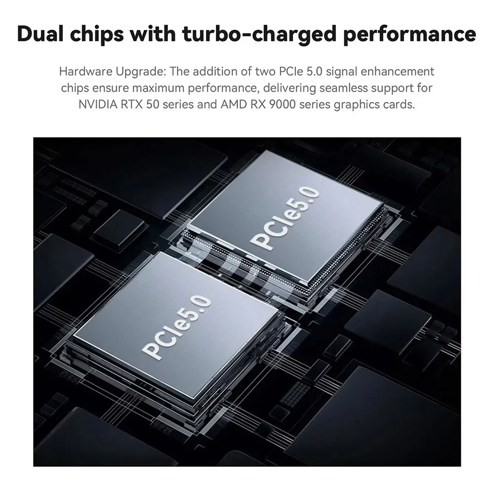 EX Pro 듀얼 칩, 터보 차지드 성능, 내장 600w 전원 공급 장치