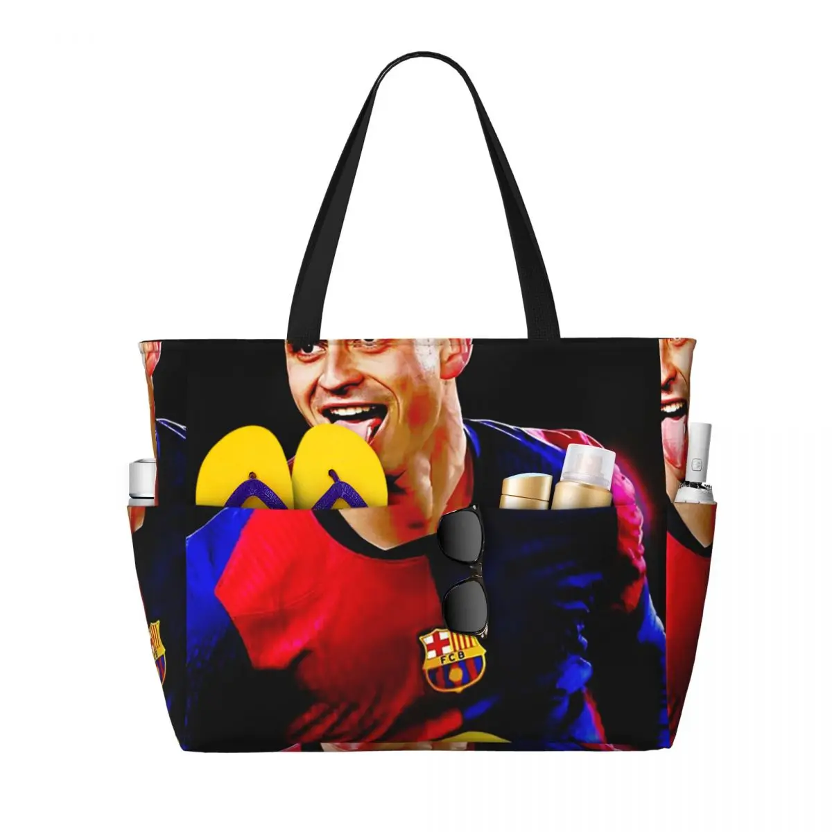 Pedri Beach Tote Bag Sport Gym Yoga Duffle Large Tote Bag Women Travel Bag Fitness bag
