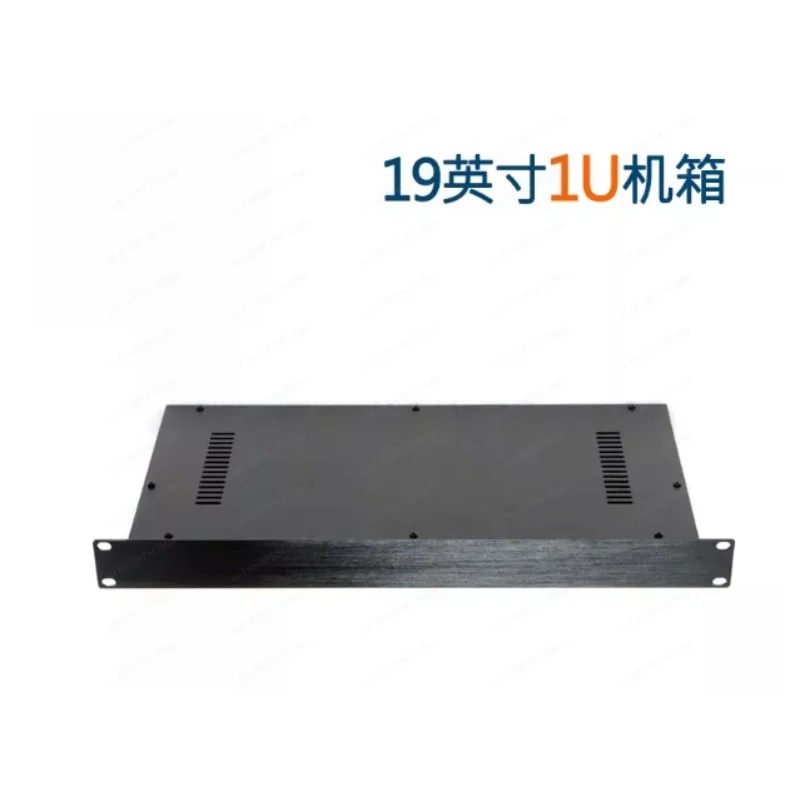 1U Rack Mount Chassis, 19-Inch Standard Server Rackmount Case for Network Equipment