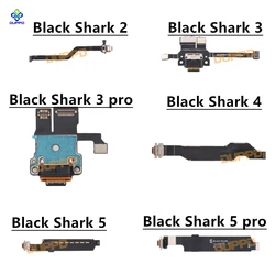 1PCS USB Charging Port Dock Charger Plug Connector Board Flex Cable For Xiaomi Black Shark Blackshark 2 3 3 4 5 Pro