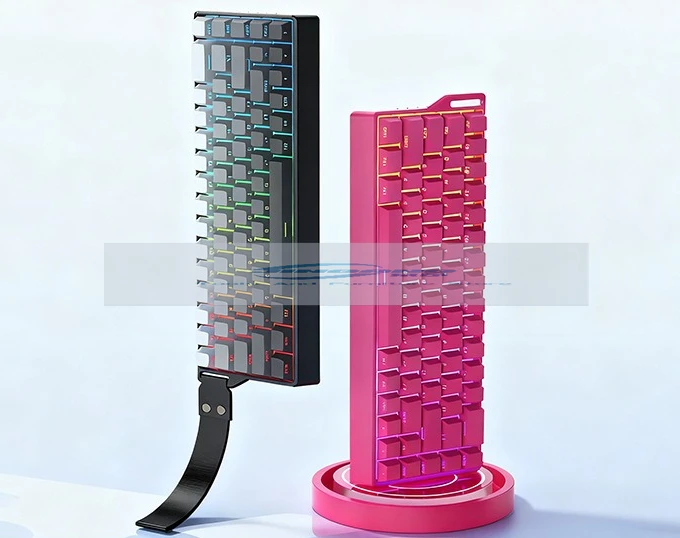 

FV K68 e-sports mechanical keyboard three-mode connection 68-key game special full-key hot-swappable RGB colorful light effect