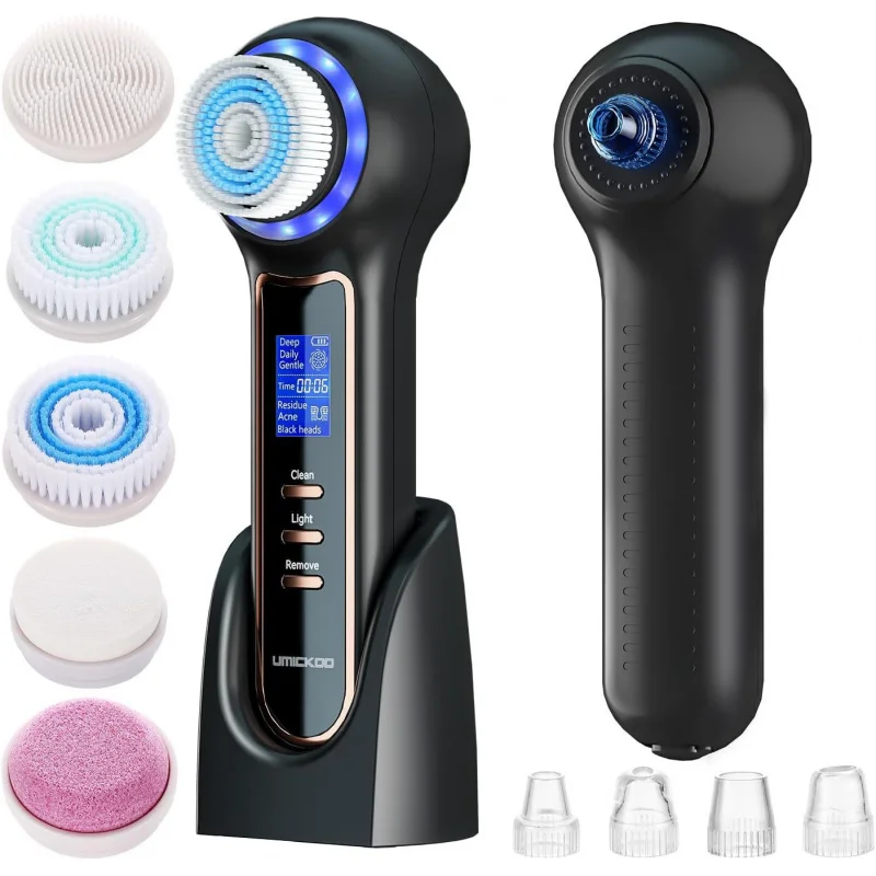 Home Electric Exfoliating Spin Cleanser Waterproof Deep Cleaning Facial Cleansing Brush Beauty Device