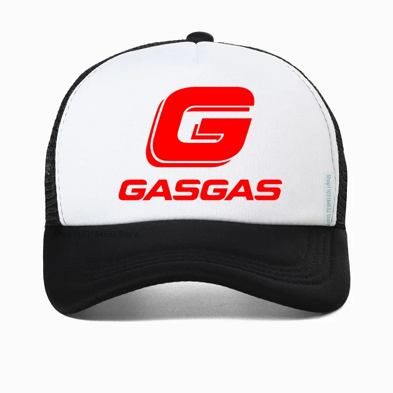 Motorcycles GasGas Motorcycles baseball capmen summer fashion Mesh Breathable Trucker hats  Adjustable Snapback hat bone