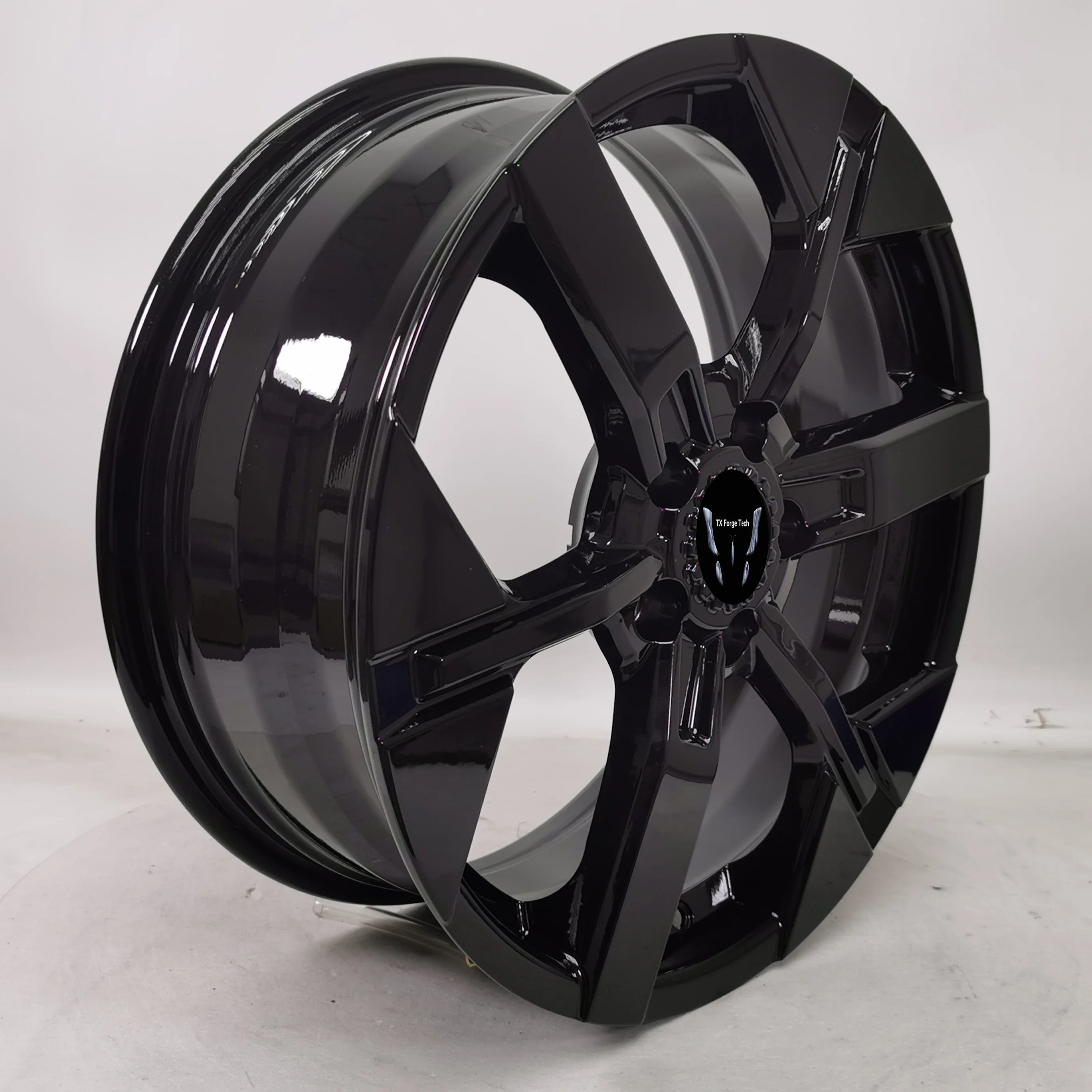 New Popular 18/19-Inch Forged Aluminum Alloy Wheels for Passenger Cars Bronze Finish 35/30/20mm Et 98/100mm PCD