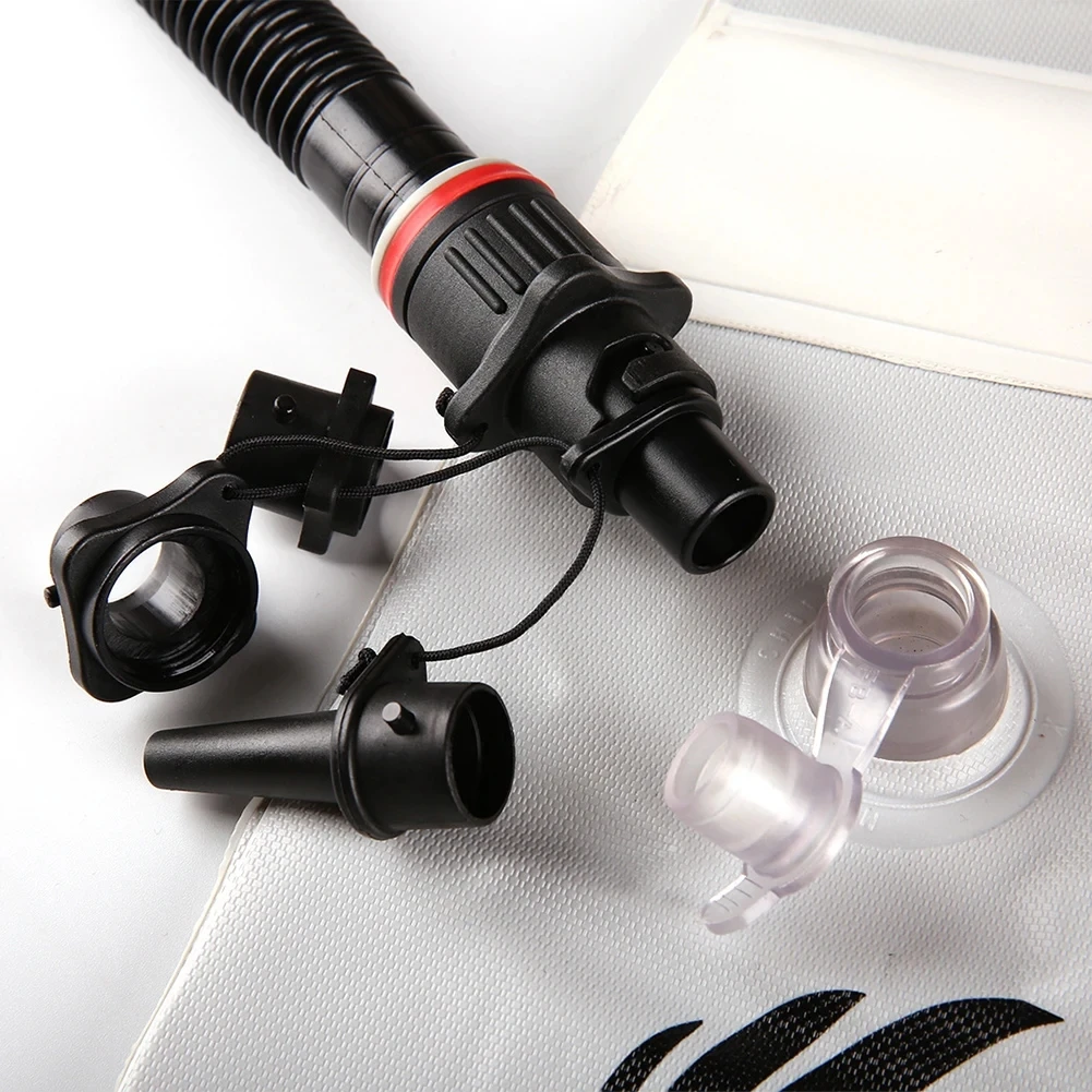 5 In 1 Air Valve Adapter Rowing Rubber Boat Canoe Kayak Air Valve Adaptor Inflatable Compressor Pump Converter for SUP Board