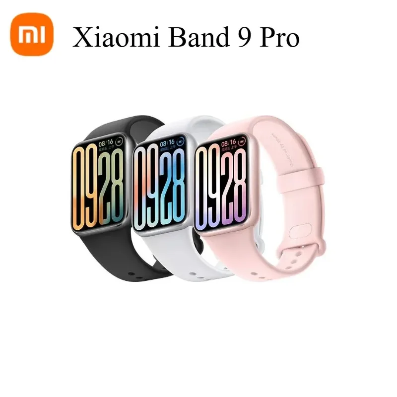 Xiaomi Smart Band 9 Pro 1.74-inch AMOLED Display Blood Oxygen Movement GPS Smart Watch Band Long Battery Life Xiaomi Band New