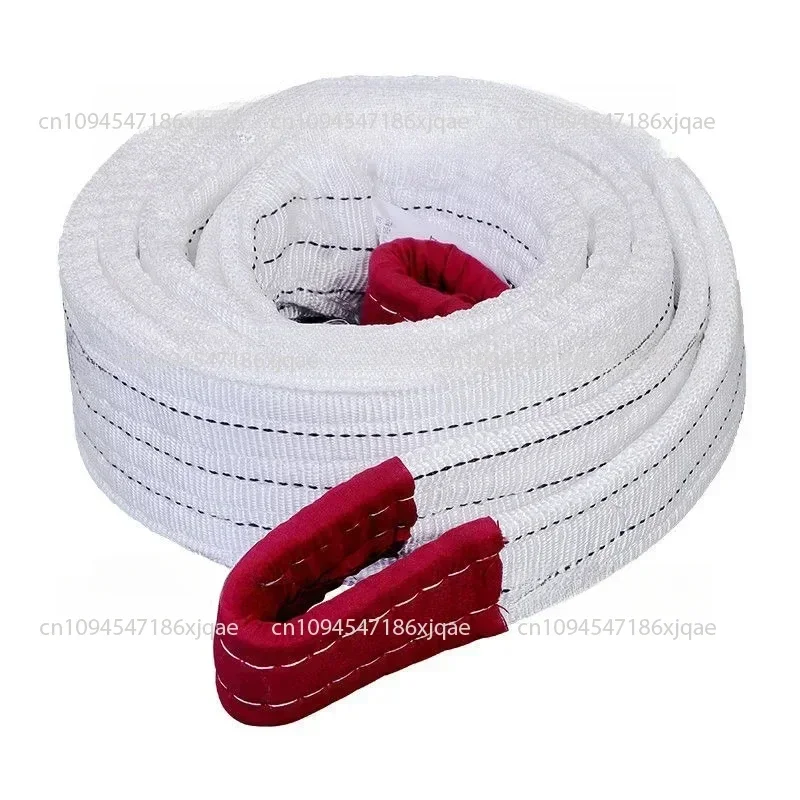 Flat lifting strap with 4 layers thickened for industrial use; high quality material selection  Volume 1